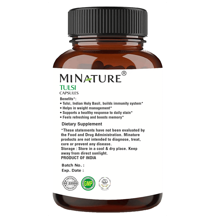 Minature Tulsi Capsules | Grocsy