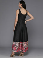 Ahalyaa Women's Traditional wear Ethnic Dress - Black | Grocsy