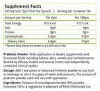 Nature's Velvet Advanced Prebiotics Powder | Grocsy