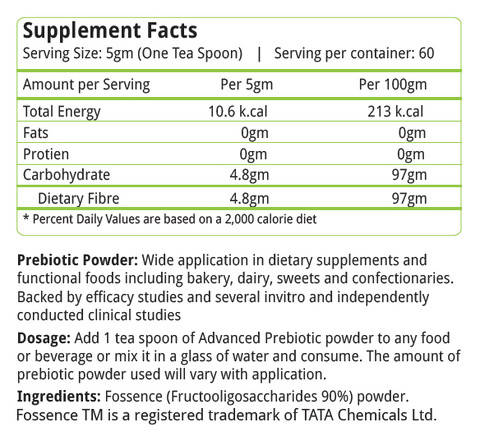 Nature's Velvet Advanced Prebiotics Powder | Grocsy