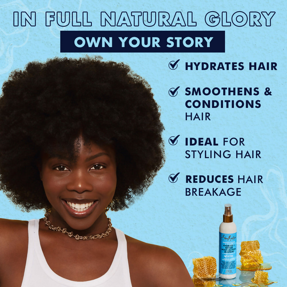 Shea Moisture Hydrate + Repair Multi-Action Leave-In Spray Treatment | Grocsy