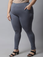 TAG 7 Women Plus Size Cotton Ankle Length Leggings | Grocsy