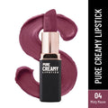 Swiss Beauty Pure Creamy Matte Lipstick - 04 Misty Mauve | Grocsy