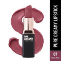 Swiss Beauty Pure Creamy Matte Lipstick - 07 Dusty Rose | Grocsy