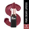 Swiss Beauty Pure Creamy Matte Lipstick - 13 Rosy Flush | Grocsy