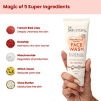 The Skin Story French Clay Pimple Oil Control Face Wash | Grocsy