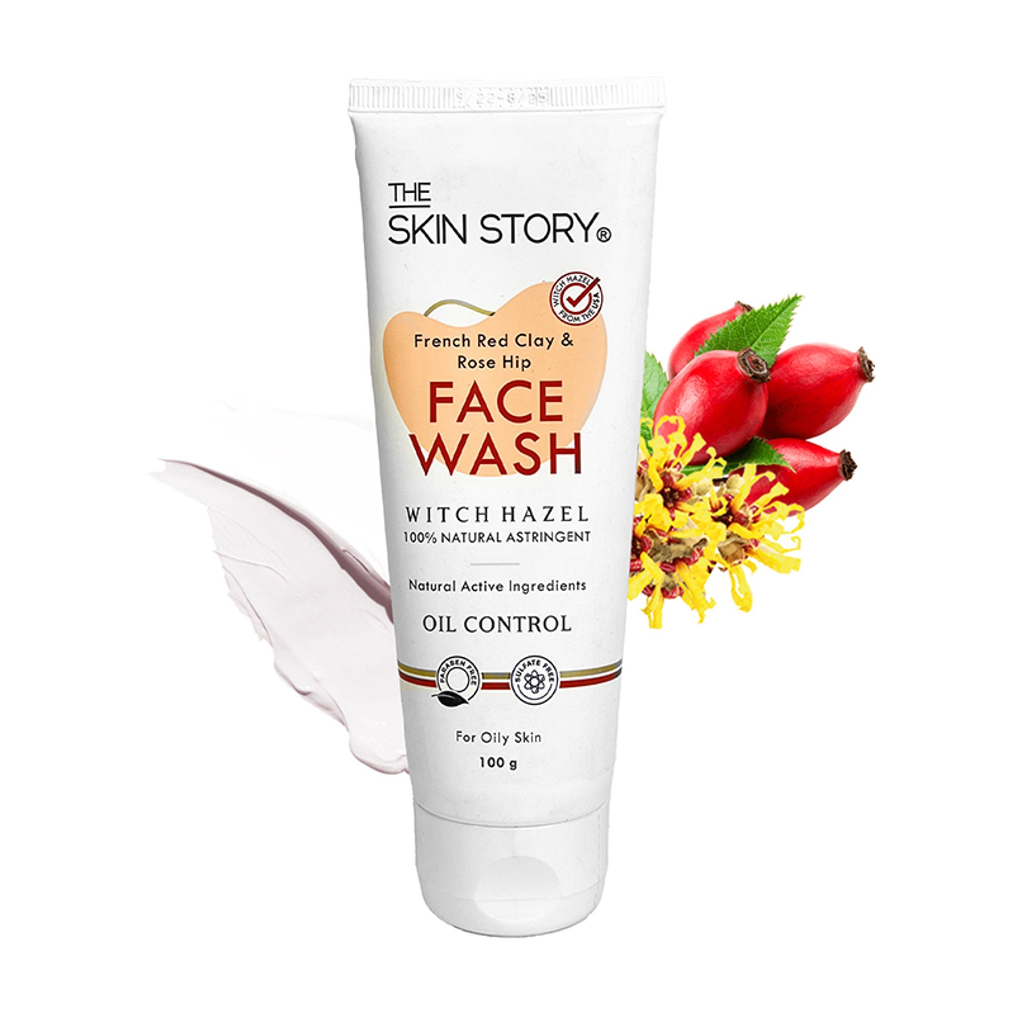 The Skin Story French Clay Pimple Oil Control Face Wash | Grocsy