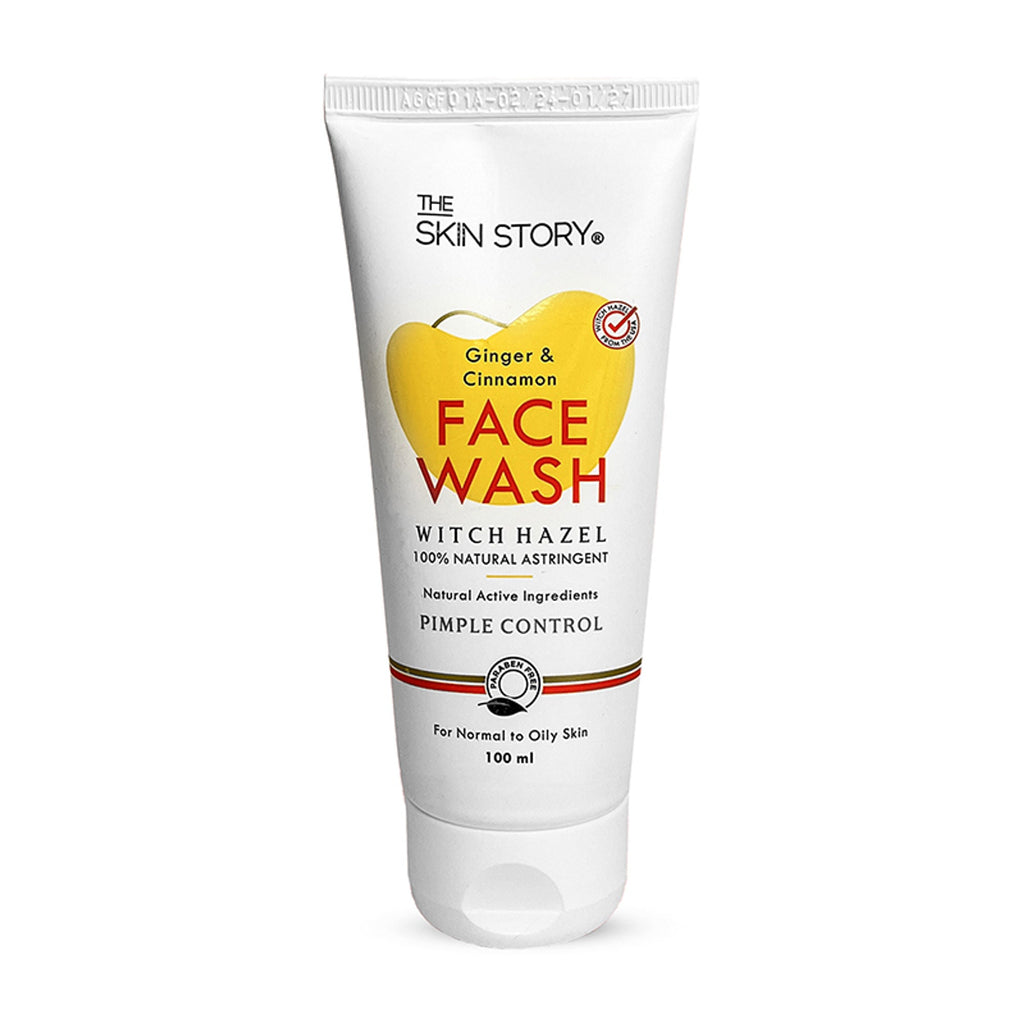 The Skin Story Oil & Pimple Control Ginger Cinnamon Face Wash | Grocsy