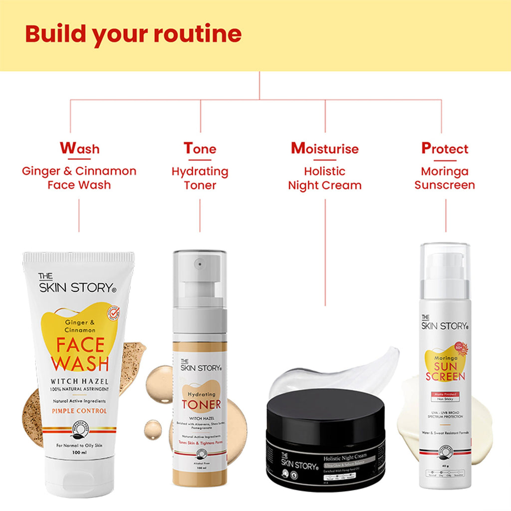 The Skin Story Oil & Pimple Control Ginger Cinnamon Face Wash | Grocsy