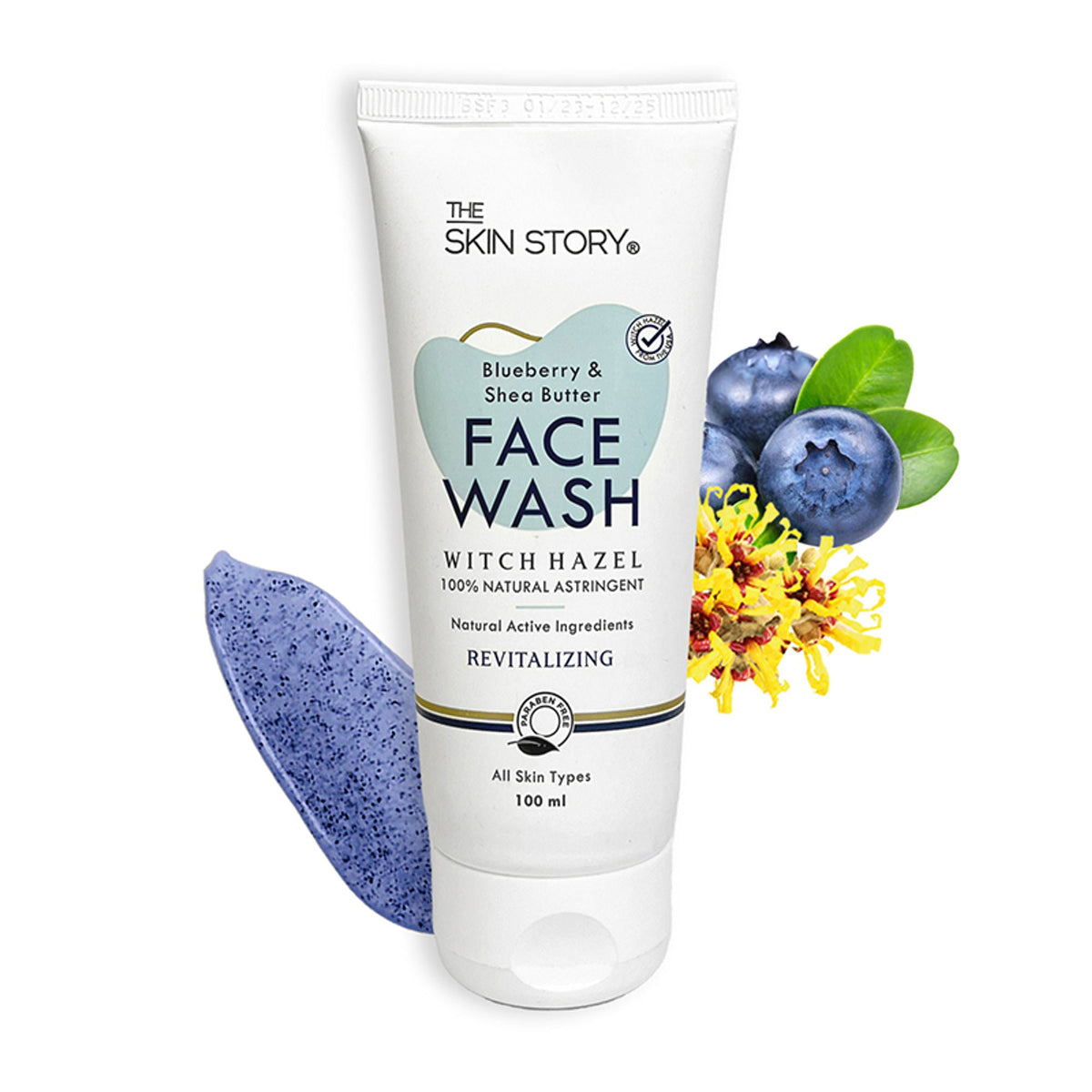 The Skin Story Blueberry Anti-Oxidant Gel Face Wash | Grocsy