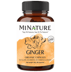 Minature Ginger Organic Capsules | Grocsy