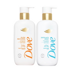 Dove Glow Recharge Exfoliating & Exfoliate Away Serum Body Wash Combo | Grocsy