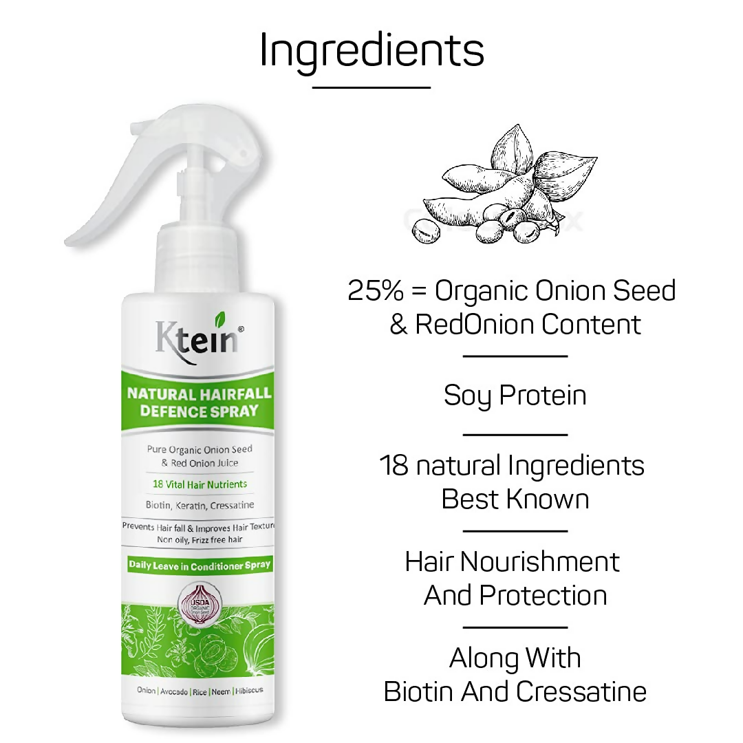 Ktein Onion Hair Spray | Grocsy