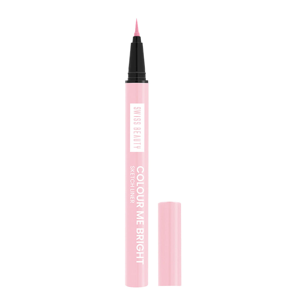 Swiss Beauty Colour Me Bright Sketch Eyeliner - 02 Peach Please | Grocsy