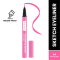 Swiss Beauty Colour Me Bright Sketch Eyeliner - 04 Pink Crush | Grocsy