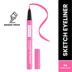 Swiss Beauty Colour Me Bright Sketch Eyeliner - 04 Pink Crush | Grocsy