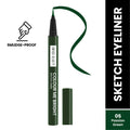 Swiss Beauty Colour Me Bright Sketch Eyeliner - 05 Passion Green | Grocsy