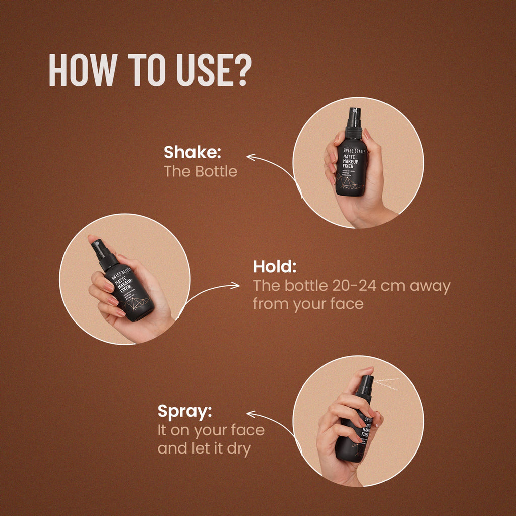 Swiss Beauty Matte Makeup Fixer Spray | Grocsy