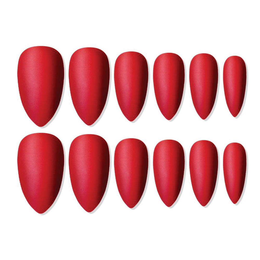 Shills Professional Reusable Press On Nails Sharp Almond - SPN684 | Grocsy