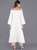 HERE&NOW Women Ethnic Motifs Flared Sleeves Indie Prints Kurta | Grocsy