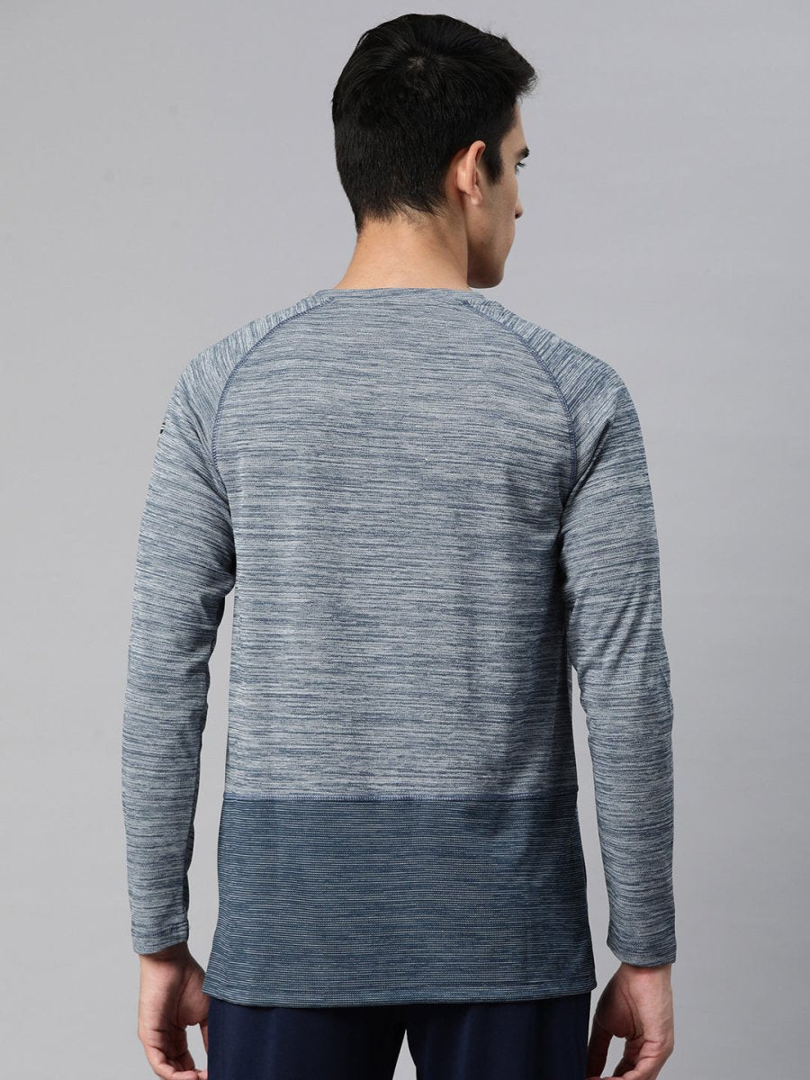 Alcis Men Brand Logo Printed Anti Static Slim Fit T-shirt | Grocsy