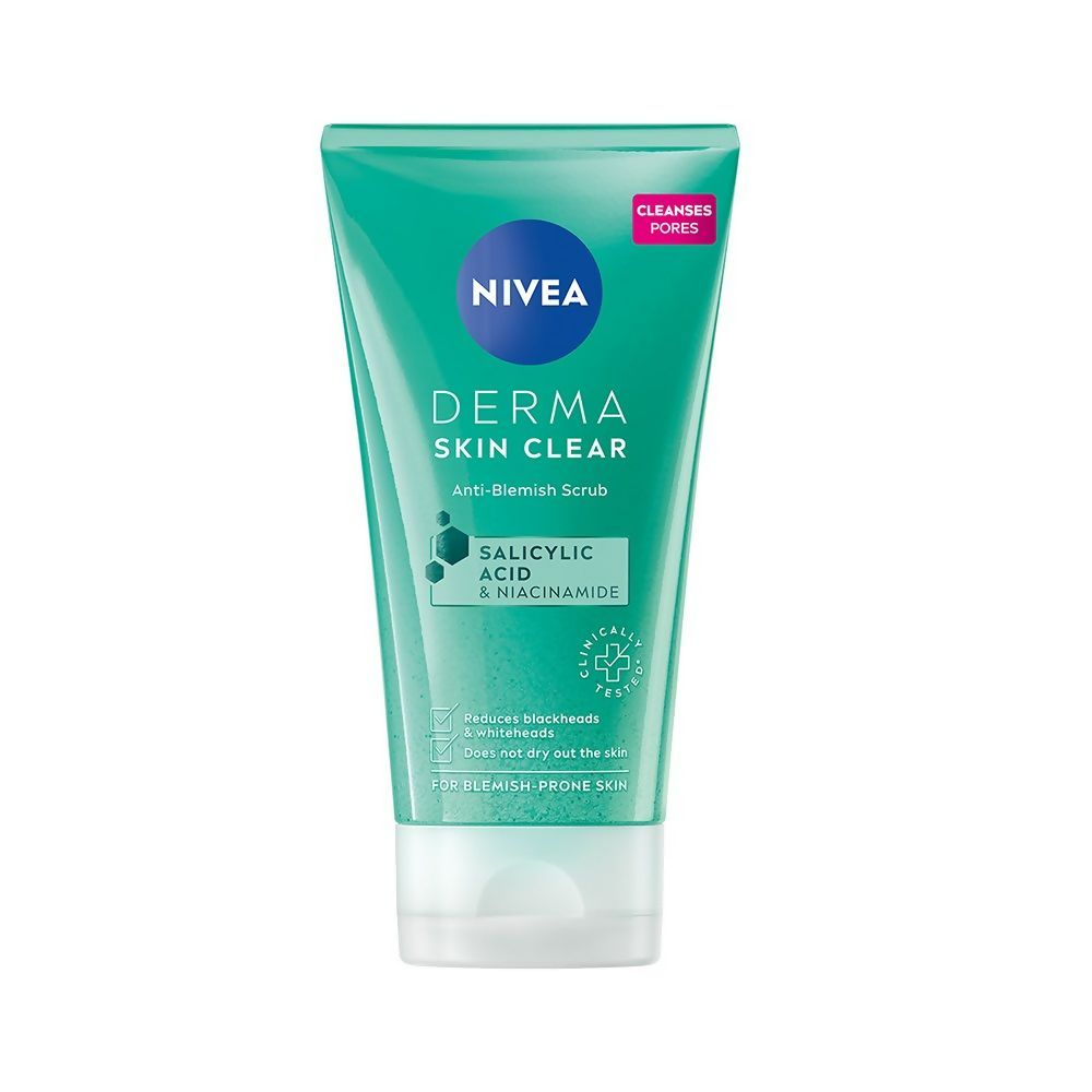 Nivea Derma Skin Clear Anti-Blemish Scrub | Grocsy