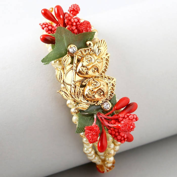 Krishna Charming Rakhi & Cadbury Silk Chocolates | Grocsy