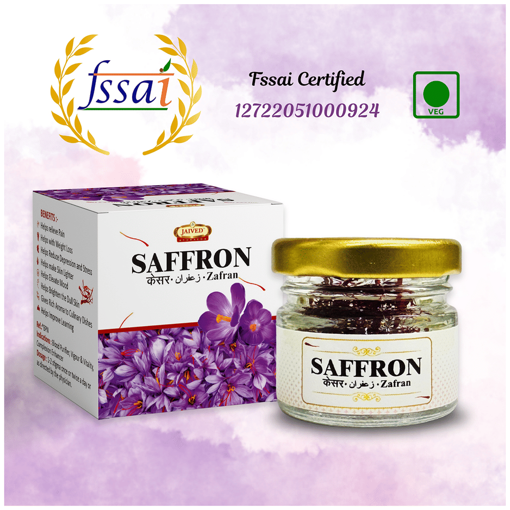 Jaived Ayurveda Saffron (Kesar) | Grocsy