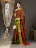 Saree Mall Woven Design Zari Festive Sarees | Grocsy