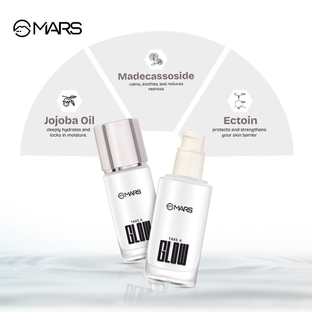 MARS Cosmetics Take A Glow Illuminating Primer - Moon Glow | Grocsy