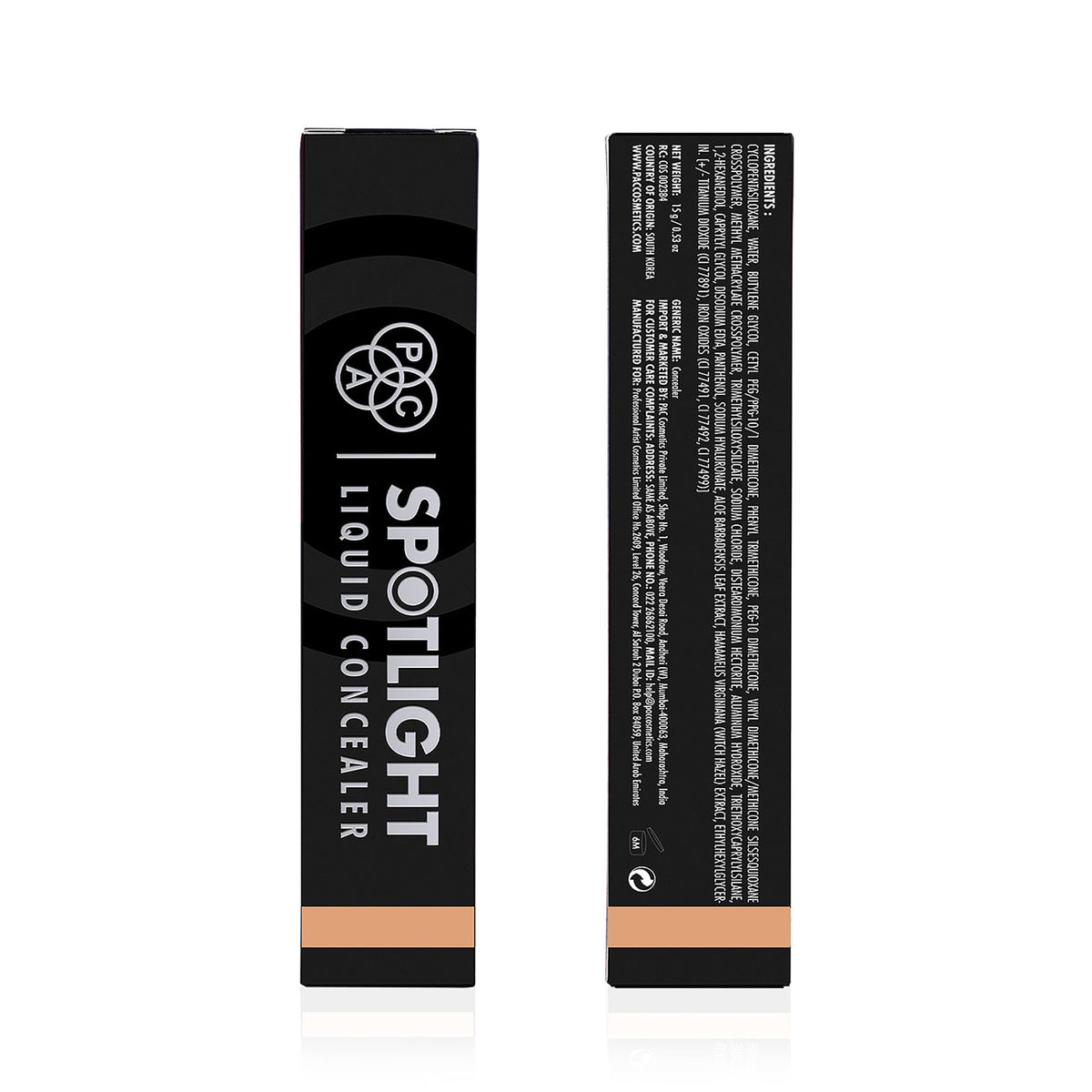 PAC Studio Spotlight Liquid Concealer - 08 Barely Nude | Grocsy