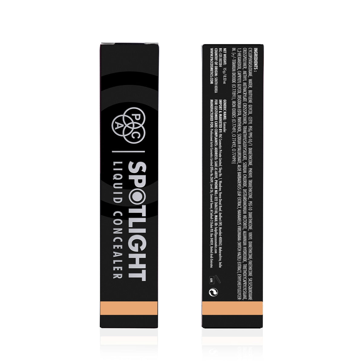 PAC Studio Spotlight Liquid Concealer - 09 Melon | Grocsy