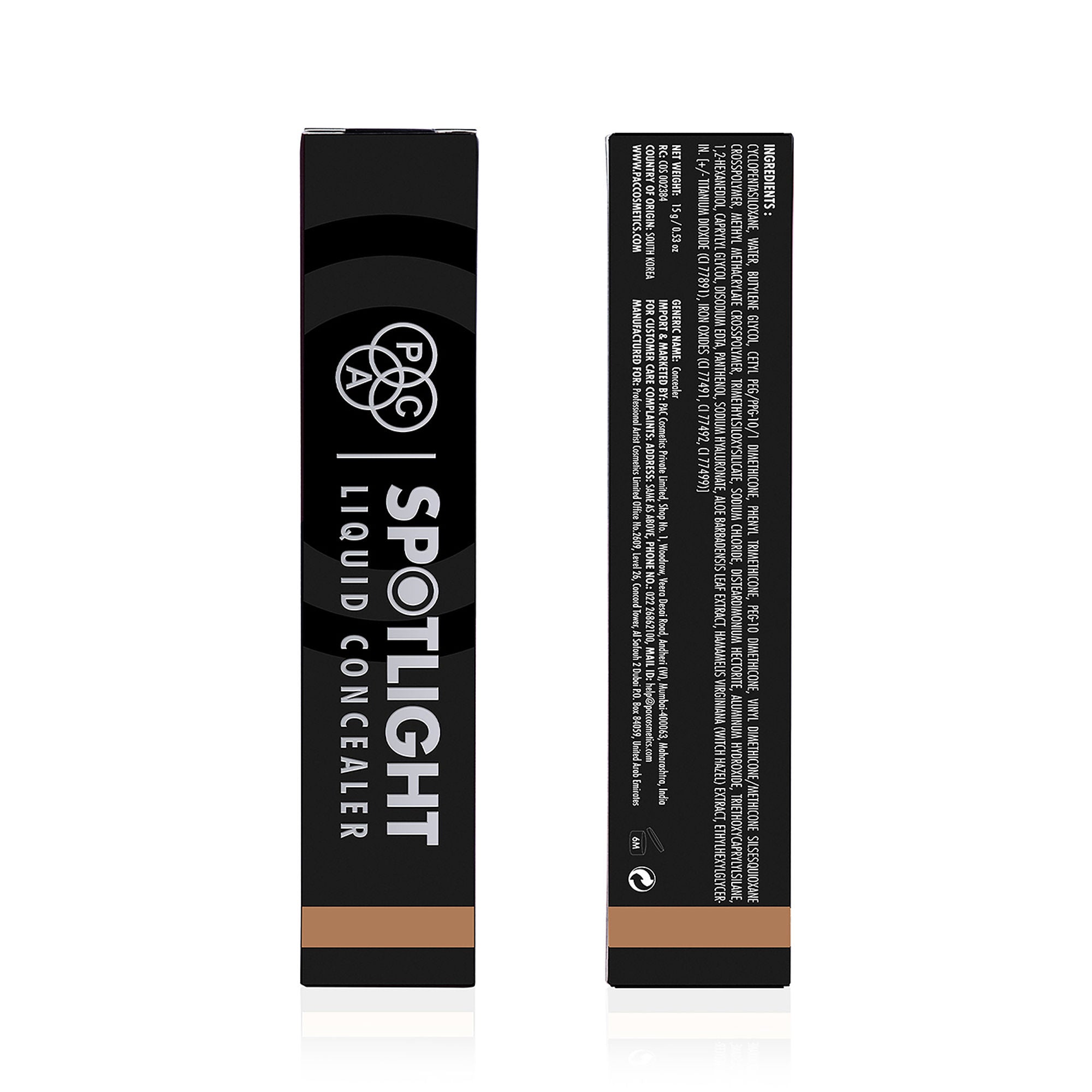 PAC Studio Spotlight Liquid Concealer - 12 Frozen Caramel | Grocsy