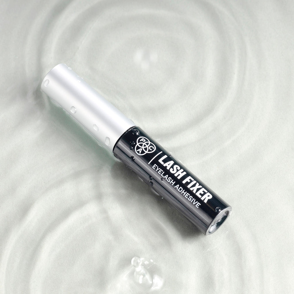 PAC Studio Lash Fixer Eyelash Adhesive Black - 24H Hold, Quick Drying, Waterproof, Ultra Thin Brush | Grocsy