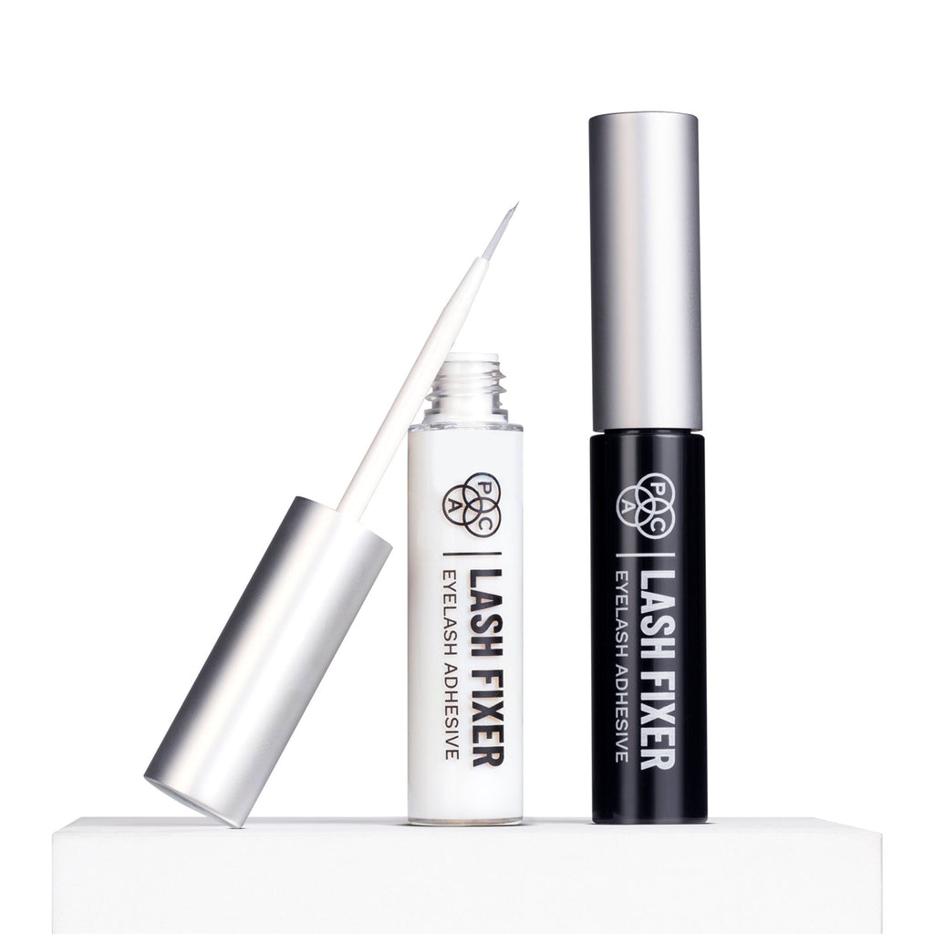 PAC Studio Lash Fixer Eyelash Adhesive Black - 24H Hold, Quick Drying, Waterproof, Ultra Thin Brush | Grocsy