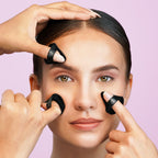 PAC Studio Pizza Puff Black Mini - 99% Soft Natural Cotton, Ideal for Under Eyes & Precise Application | Grocsy