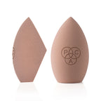 PAC Studio Triple Edge Pro Makeup Sponge - Ultra Soft Micro Fiber, Unique Shape Offers Seamless Coverage | Grocsy