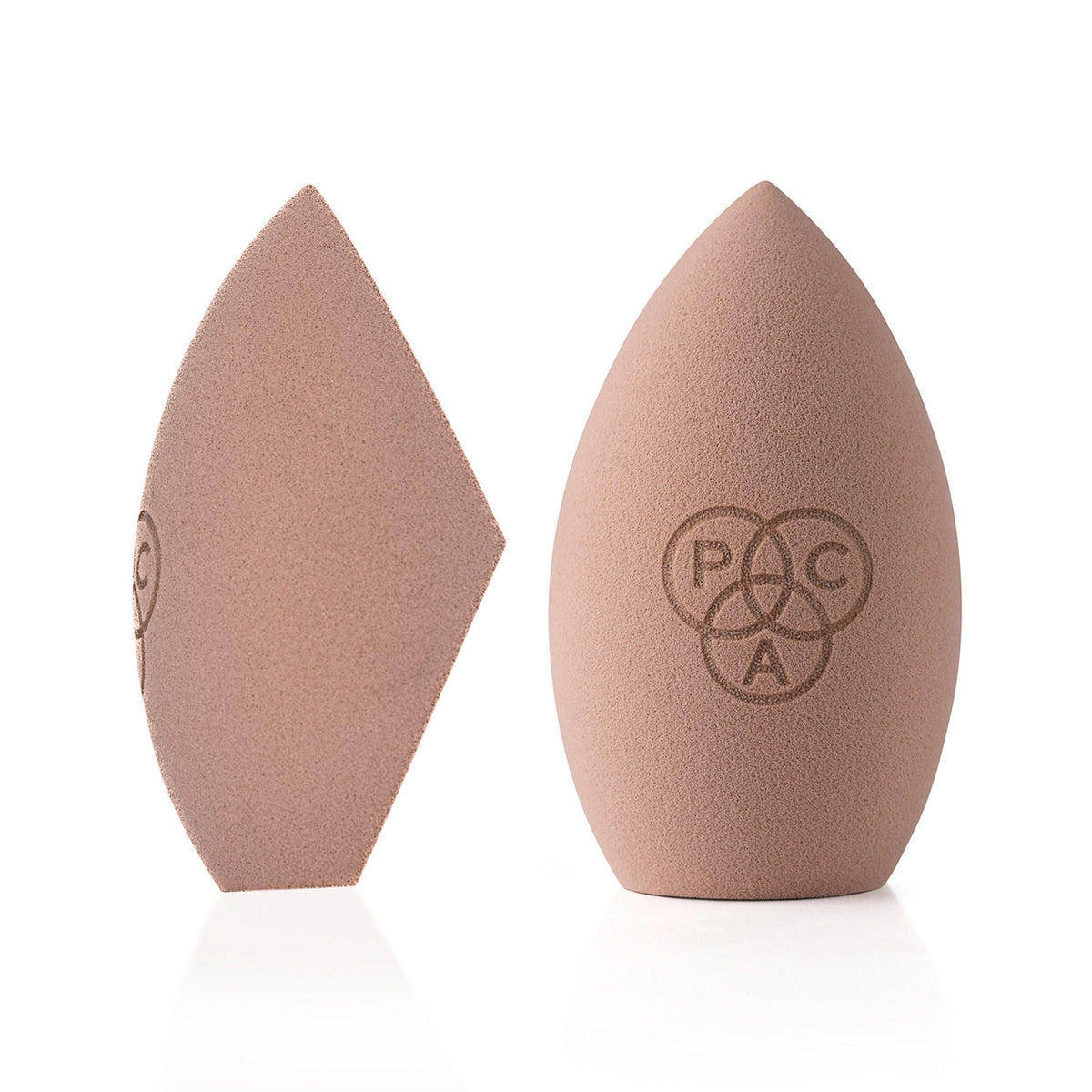 PAC Studio Triple Edge Pro Makeup Sponge - Ultra Soft Micro Fiber, Unique Shape Offers Seamless Coverage | Grocsy