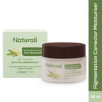 Naturali Pigmentation Corrector Moisturiser with Superfoods Oat, Pea & Alpha Arbutin | Grocsy