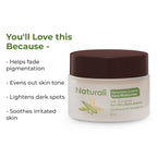 Naturali Pigmentation Corrector Moisturiser with Superfoods Oat, Pea & Alpha Arbutin | Grocsy