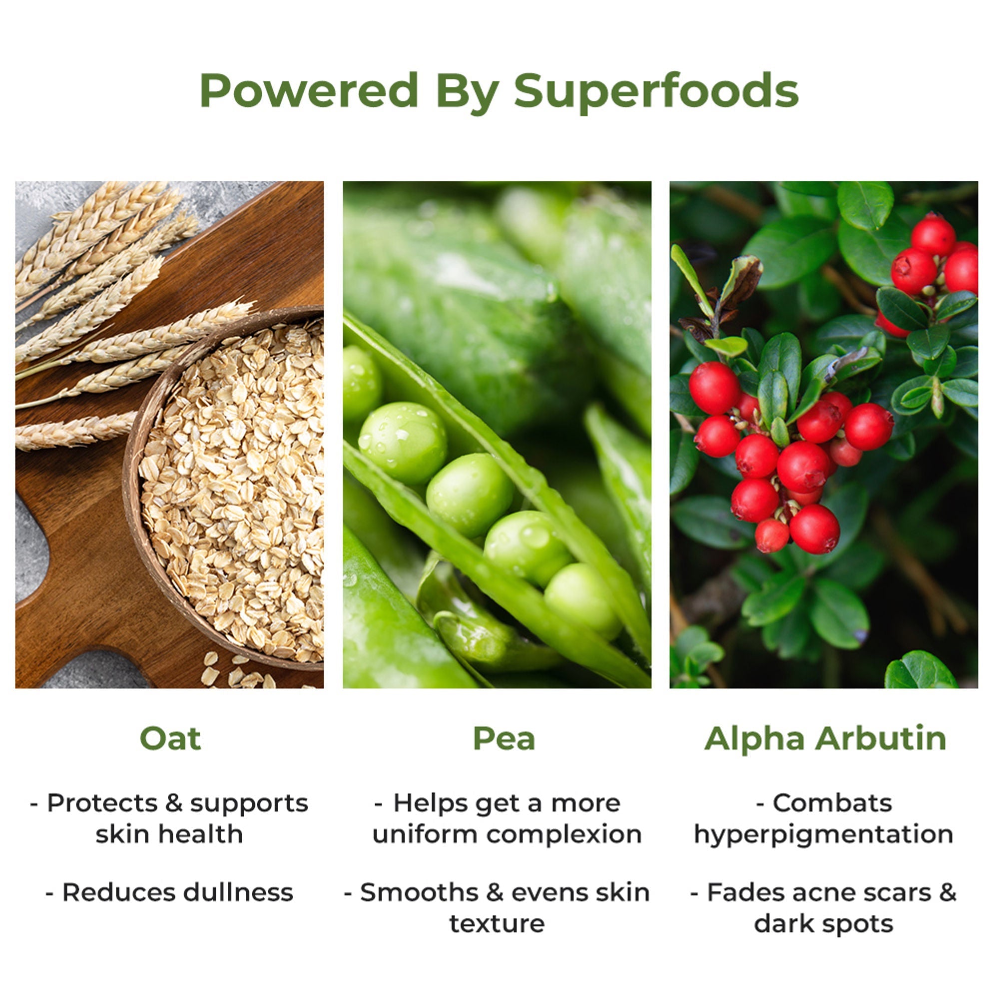 Naturali Pigmentation Corrector Moisturiser with Superfoods Oat, Pea & Alpha Arbutin | Grocsy