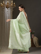 Saree Mall Woven Design Zari Silk Cotton Saree | Grocsy