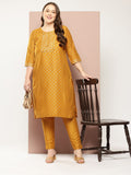 Sztori Plus Size Printed Gotta Patti Kurta | Grocsy
