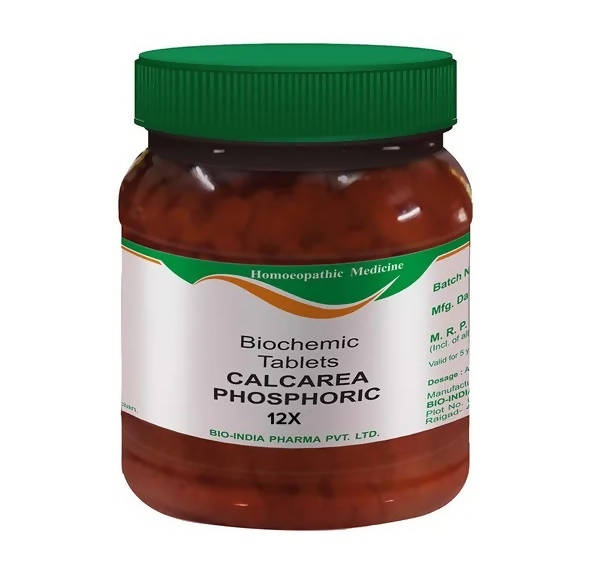 Bio India Homeopathy Calcarea Phosphoric Biochemic Tablets | Grocsy