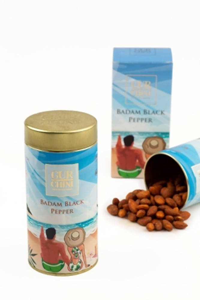 Gur Chini Badam Black Pepper | Grocsy