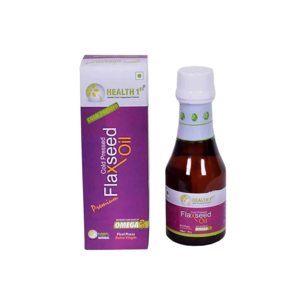 Health 1st Cold Pressed Flaxseed Oil | Grocsy