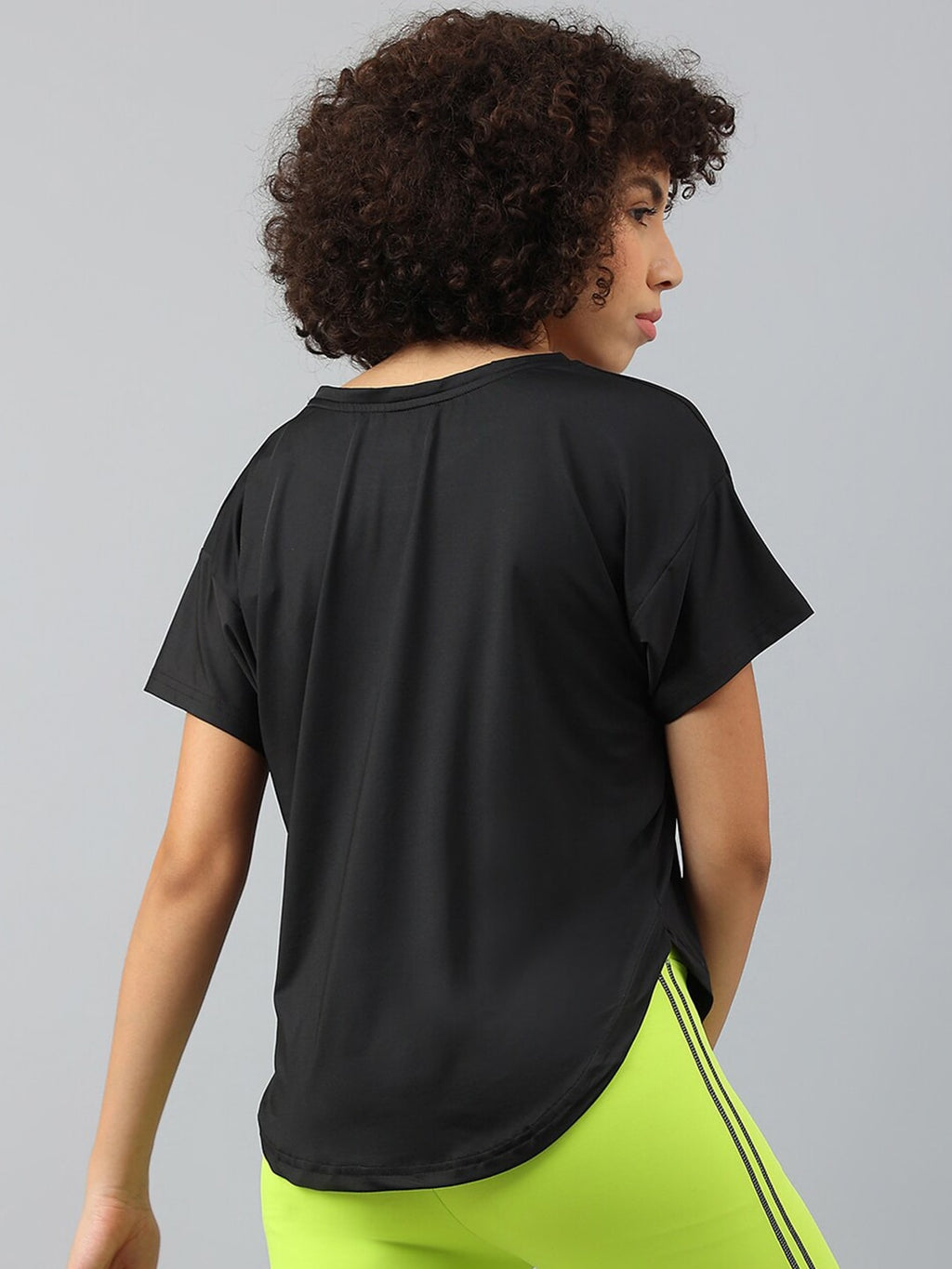 MKH Women Typography Printed Dri-FIT Sports T-shirt | Grocsy