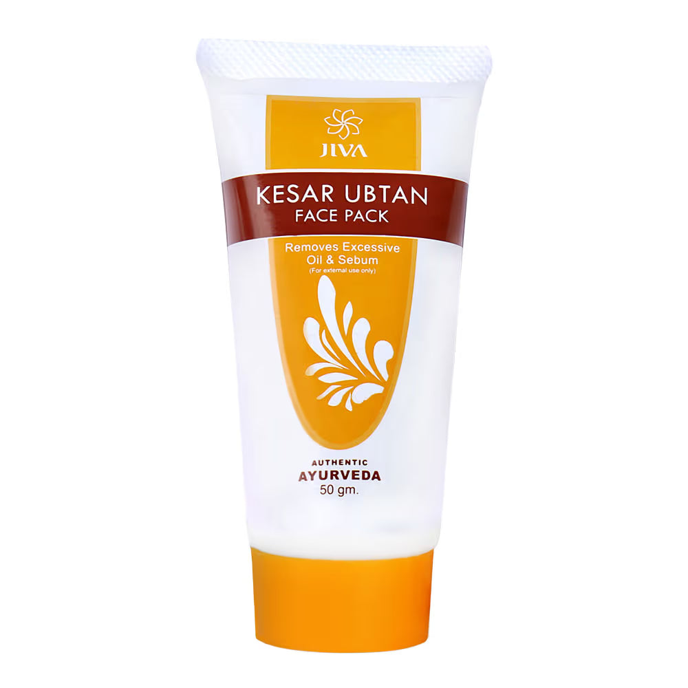 Jiva Ayurveda Kesar Ubtan Face Pack | Grocsy