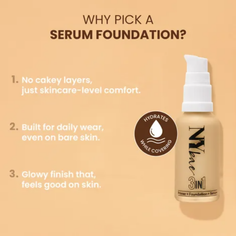 NY Bae 3 IN 1 Serum Foundation - Pure Beige 16 | Grocsy