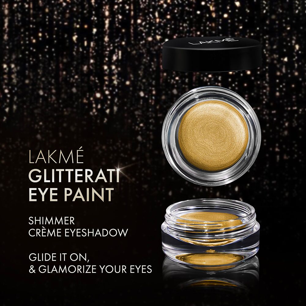 Lakme Absolute Explore Eye Paint - Glitering Gold Dust | Grocsy